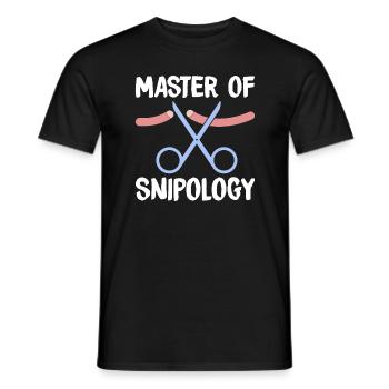 Vasectomy urologist - Men's T-Shirt - black - Front - AI Model Male 178 light (178cm)