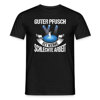 Lichttechniker Lichttechnik Beleuchtungstechniker - Männer T-Shirt - Schwarz - Vorne - AI Model Male 178 light (178cm)