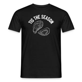 Lustige Austern Austernliebhaber Auster - Männer T-Shirt - Schwarz - Vorne - AI Model Male 178 light (178cm)