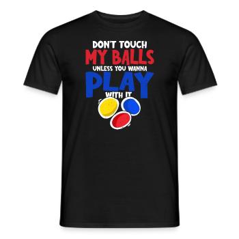 Jongler - T-shirt homme - noir - Devant - AI Model Male 178 light (178cm)