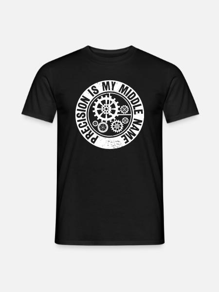 Horologe Uhrmacher - Männer T-Shirt - Schwarz