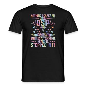 DSP Direct support Professional DSP Nurse - Männer T-Shirt - Schwarz - Vorne - AI Model Male 178 light (178cm)