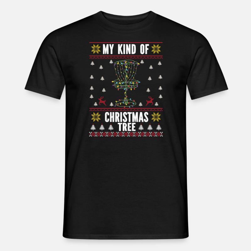 Disc golf - Männer T-Shirt - Schwarz