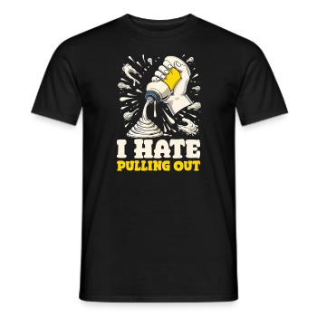 Mayo Lover mayonnaise - Men's T-Shirt - black - Front - AI Model Male 178 light (178cm)