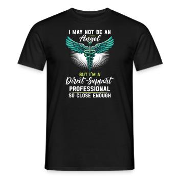 DSP Direct support Professional DSP Nurse - Männer T-Shirt - Schwarz - Vorne - AI Model Male 178 light (178cm)