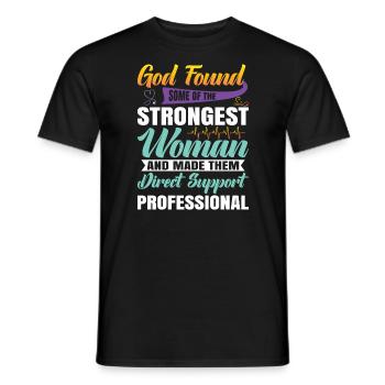 DSP Direct support Professional DSP Nurse - Männer T-Shirt - Schwarz - Vorne - AI Model Male 178 light (178cm)
