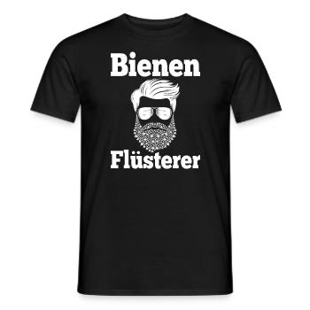 Apiculteur cadeaux apiculteur dicton - T-shirt homme - noir - Devant - AI Model Male 178 light (178cm)