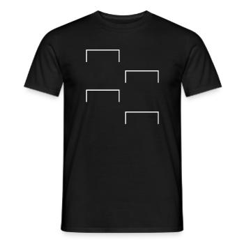 Go Kart Racing Karting - Männer T-Shirt - Schwarz - Vorne - AI Model Male 178 light (178cm)