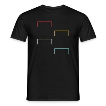 Go Kart Racing Karting - Männer T-Shirt - Schwarz - Vorne - AI Model Male 178 light (178cm)