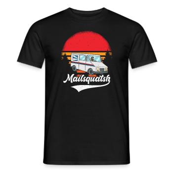 Rural postal provider - Men's T-Shirt - black - Front - AI Model Male 178 light (178cm)