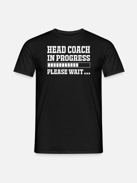 Assistant coach - Männer T-Shirt - Schwarz