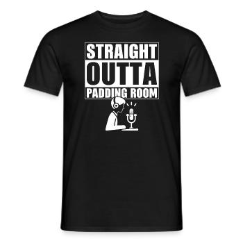 Voice actor voice over artist - Männer T-Shirt - Schwarz - Vorne - AI Model Male 178 light (178cm)