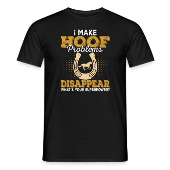 Farrier - Men's T-Shirt - black - Front - AI Model Male 178 light (178cm)