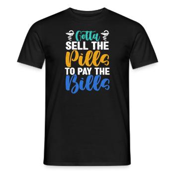 Pharmacist Pharmacy Tech - Männer T-Shirt - Schwarz - Vorne - AI Model Male 178 light (178cm)