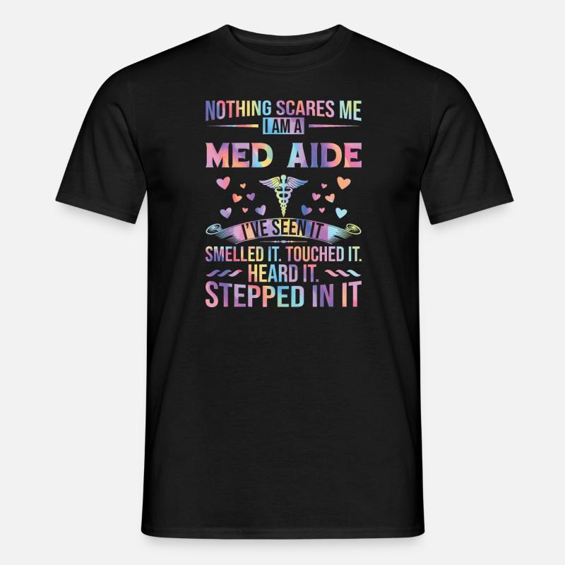 Medication Aide Med Aide - Men's T-Shirt - black
