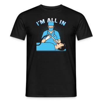 Gastroenterology Gastro Doctor GI Doc - Männer T-Shirt - Schwarz - Vorne - AI Model Male 178 light (178cm)