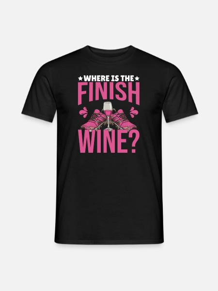 mud running mud run girl - Männer T-Shirt - Schwarz