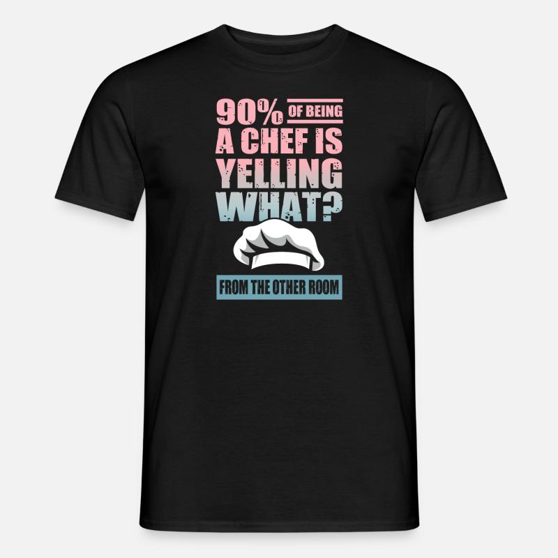 Chef - Men’s T-shirt - black