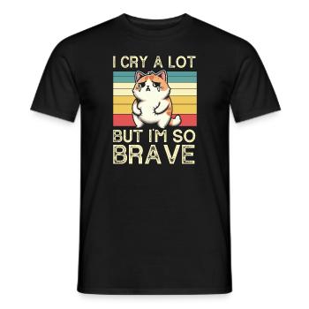 Survivant des maux de ventre - T-shirt homme - noir - Devant - AI Model Male 178 light (178cm)