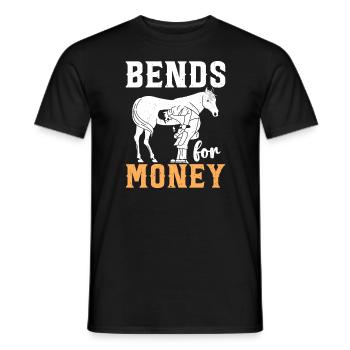 Farrier - Men's T-Shirt - black - Front - AI Model Male 178 light (178cm)