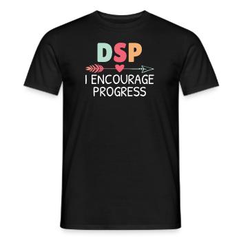 DSP Nurse Direct support Professional - Männer T-Shirt - Schwarz - Vorne - AI Model Male 178 light (178cm)