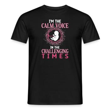 Doula Birth Worker Midwife - Männer T-Shirt - Schwarz - Vorne - AI Model Male 178 light (178cm)