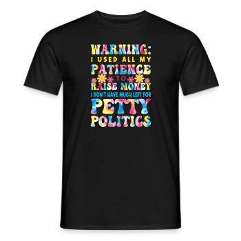 PTO - T-shirt homme - noir - Devant - AI Model Male 178 light (178cm)