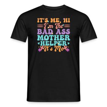 Doula Birth Worker Midwife - Männer T-Shirt - Schwarz - Vorne - AI Model Male 178 light (178cm)