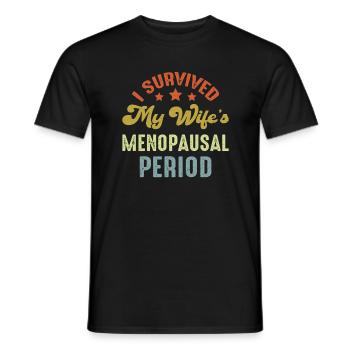 Dad - Männer T-Shirt - Schwarz - Vorne - AI Model Male 178 light (178cm)