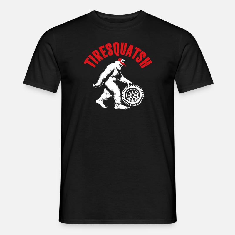 Tire Guy - Männer T-Shirt - Schwarz