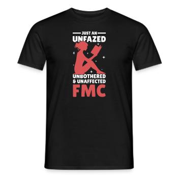 Dark Romance Smut Reader - Men's T-Shirt - black - Front - AI Model Male 178 light (178cm)
