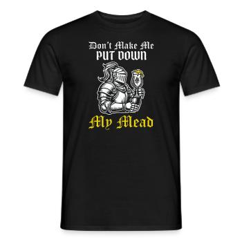 Ren Faire Funny Renaissance Festival - T-shirt homme - noir - Devant - AI Model Male 178 light (178cm)