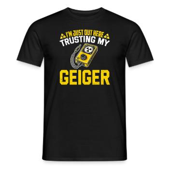 Nuclear engineering engineer - Männer T-Shirt - Schwarz - Vorne - AI Model Male 178 light (178cm)