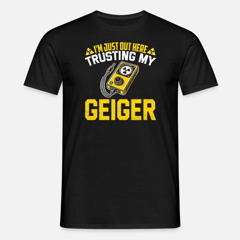 Nuclear engineering engineer - Männer T-Shirt - Schwarz