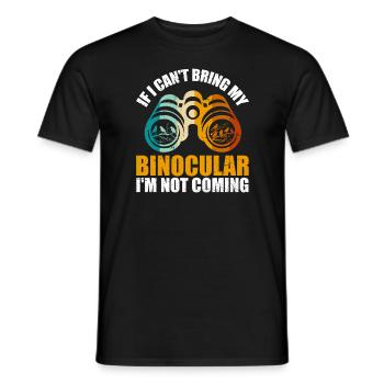 Birding Bird Watching - Männer T-Shirt - Schwarz - Vorne - AI Model Male 178 light (178cm)