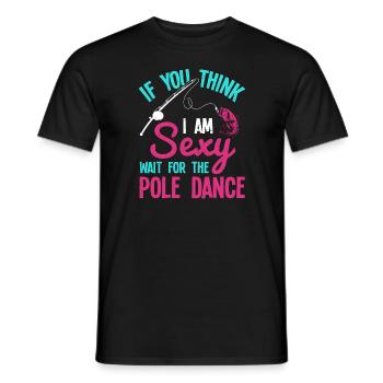 Pêcheuse - T-shirt homme - noir - Devant - AI Model Male 178 light (178cm)