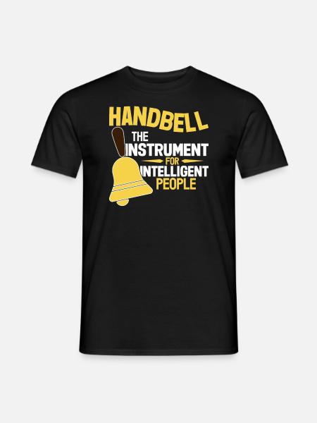 Handbell Choir - Männer T-Shirt - Schwarz