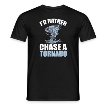 Chasseur de tempête - T-shirt homme - noir - Devant - AI Model Male 178 light (178cm)