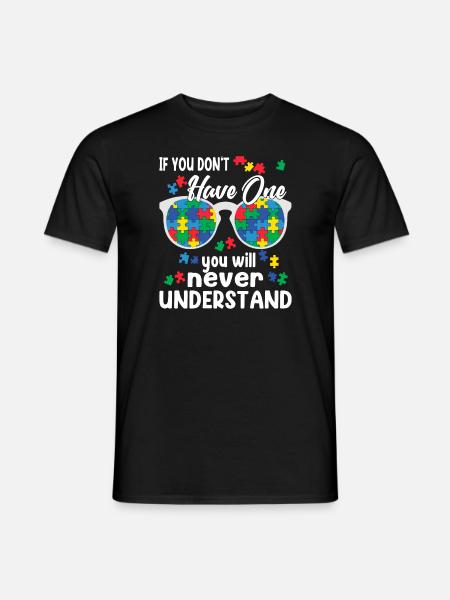 Autisme - Heren T-shirt - zwart