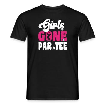 Golf Girl Golfer - Männer T-Shirt - Schwarz - Vorne - AI Model Male 178 light (178cm)