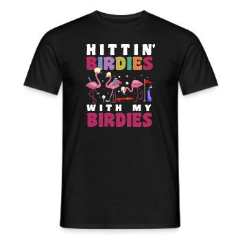 Golf Girl Golfer - Männer T-Shirt - Schwarz - Vorne - AI Model Male 178 light (178cm)