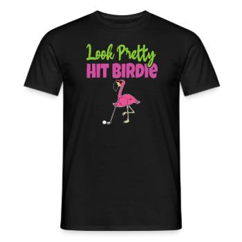 Golf Girl Golfer - Männer T-Shirt - Schwarz - Vorne - AI Model Male 178 light (178cm)