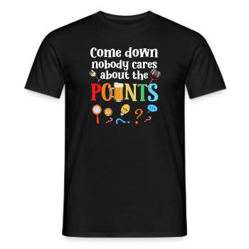 Trivia Night Host - Men's T-Shirt - black - Front - AI Model Male 178 light (178cm)