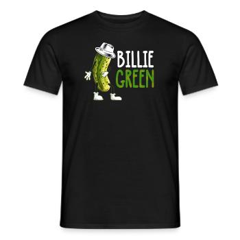 Funny Pickle - Männer T-Shirt - Schwarz - Vorne - AI Model Male 178 light (178cm)