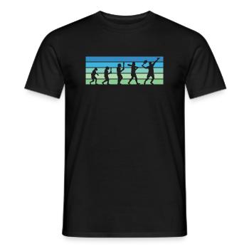 Padel Padel Player Padeltennis Padel Tennis - Men's T-Shirt - black - Front - AI Model Male 178 light (178cm)