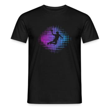 Handball - T-shirt homme - noir - Devant - AI Model Male 178 light (178cm)
