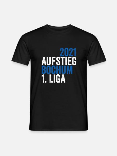 Bochum Aufstieg - Männer T-Shirt - Schwarz