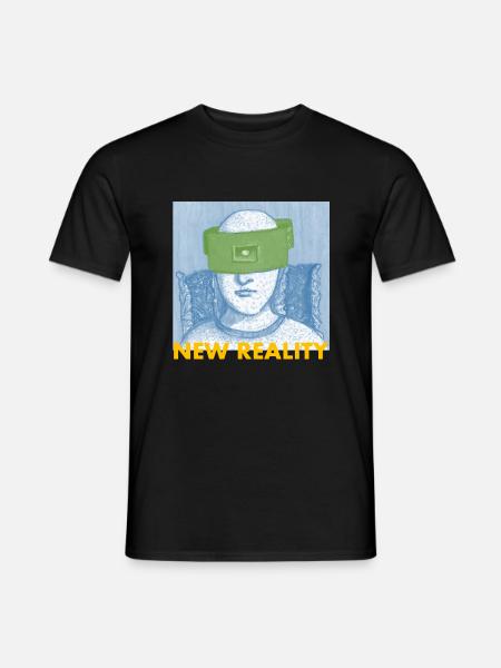 New Reality - Men's T-Shirt - black