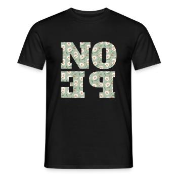 NOPE - sei kein ja-Sager! - Männer T-Shirt - Schwarz - Vorne - AI Model Male 178 light (178cm)