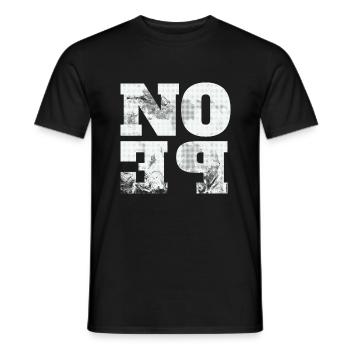 NOPE - sei kein ja-Sager! - Männer T-Shirt - Schwarz - Vorne - AI Model Male 178 light (178cm)
